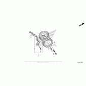 Схема вузла: Спідометр для Honda VT750 Shadow Phantom