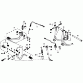 Схема узла: Педаль(Лапка) для Honda ST1100 Pan-European