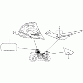 Схема узла: Mark 97 для Honda XR600