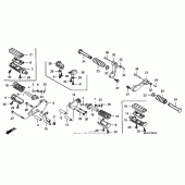 Схема вузла: Step (vtx1800f) для Honda VTX1800