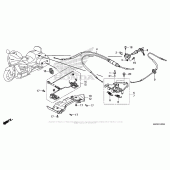 Схема вузла: Opener Unit для Honda GL1800 Gold Wing F6B Bagger