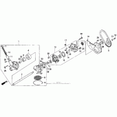 Схема узла: Масляный насос для Honda GL1500 Gold Wing Special Edition