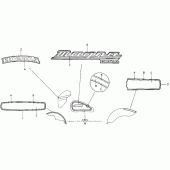 Схема узла: 0cd mark 95 для Honda VF750 Magna Deluxe