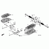 Схема вузла: Step (2) для Honda VT1300 Interstate