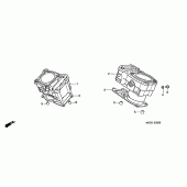 Схема узла: Цилиндр для Honda XL650 Transalp
