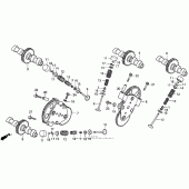 Схема вузла: Шток для Honda VFR750F Interceptor