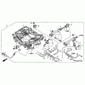 Схема узла: Дроссельная заслонка (ASSY.) для Honda ST1300 Pan-European