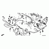 Схема вузла: Електрообладнання для Honda VTR1000 Superhawk