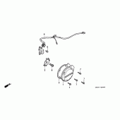 Схема узла: Генератор импульсов для Honda CB750 Seven Fifty