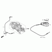 Схема вузла: Auto cruise (2) для Honda GL1800 Gold Wing