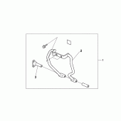 Схема вузла: Радіатор для Honda VT125 Shadow