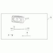 Схема вузла: Front speaker set для Honda NT700 Deauville