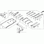Схема узла: Gl1500i tools для Honda GL1500 Gold Wing Interstate