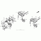 Схема вузла: Задній ліхтар (Стоп-сигнал) для Honda GL1500 Valkyrie Interstate