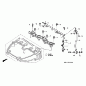 Схема вузла: Вприскувача для Honda CBR1000 CBR1000RR Fireblade