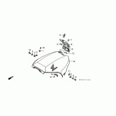 Схема вузла: Shelter для Honda ST1100 Pan-European