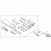 Схема вузла: Інструмент для Honda CBR600 CBR600F Smokin Joe s Edition