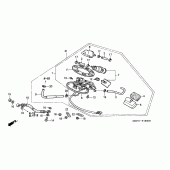 Схема вузла: Паливний насос для Honda VTR1000 VTR SP-1