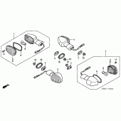 Схема узла: Поворотники для Honda VTR1000 Firestorm