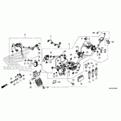 Схема вузла: Електрообладнання для Honda CBR650F