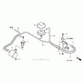 Схема вузла: Vacuum tank для Honda RVT1000R RVT RC51