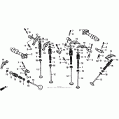Схема вузла: Шток для Honda VT1100 Shadow ACE Tour