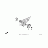 Схема вузла: Масляний насос для Honda CRF250 CRF250R