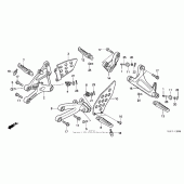 Схема узла: Step ( 03- 04) для Honda CBR600 CBR600RR