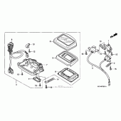 Схема узла: Спидометр (2) для Honda VTX1800