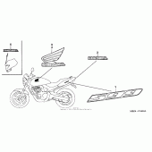 Схема вузла: Marks для Honda CB600F 599