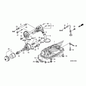 Схема узла: Масляный насос & Поддон для Honda ST1300 Pan-European Police