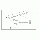 Схема узла: Зад. spoile*nh1z* для Honda GL1800 Gold Wing