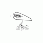 Схема вузла: Mark 96 для Honda CMX250 Rebel