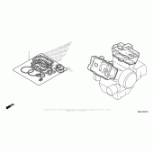 Схема узла: Комплект прокладок А