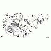 Схема вузла: Електрообладнання для Honda CRF250 CRF250L