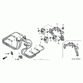 Схема узла: Катушка зажигания для Honda GL1800 Gold Wing