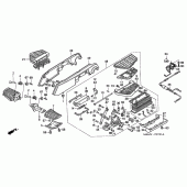 Схема узла: Подножки (GL1500SE) для Honda GL1500 Gold Wing Special Edition