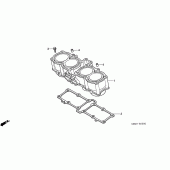 Схема вузла: Циліндр для Honda CB1300 Super Four