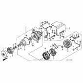 Схема вузла: Генератор для Honda GL1500 Valkyrie