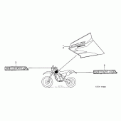 Схема вузла: Marks для Honda XR250