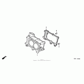 Схема вузла: Циліндр для Honda FSC600 Silver Wing