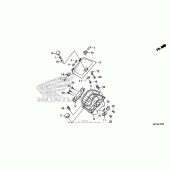 Схема вузла: Pocket для Honda GL1800 Gold Wing