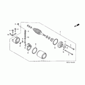 Схема вузла: Стартер електричний для Honda CBR1000 CBR1000RR Fireblade