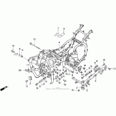 Схема узла: Рама для Honda GL1500 Gold Wing Aspencade