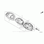 Схема вузла: Спідометр для Honda CBR600 CBR600RR