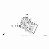 Схема узла: Клапанная крышка для Honda NC700