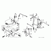 Схема вузла: Panel / stand для Honda ST1100 Pan-European