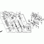 Схема вузла: Shock absorber 91-92 для Honda XR600