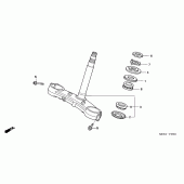 Схема вузла: Рульова траверса (CBR600RR5 / 6) для Honda CBR600 CBR600RR