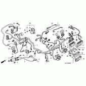 Схема вузла: Електрообладнання для Honda FJS400 Silver Wing